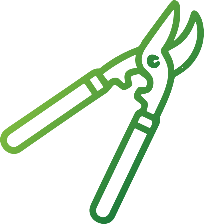 Commercial tree pruning icon